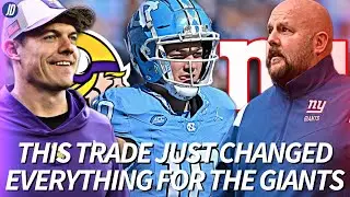 The Minnesota Vikings TRADE UP Just Changed EVERYTHING For The New York Giants!! | New York Giants