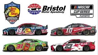 NASCAR Cup Series Paint Scheme Preview for Bristol