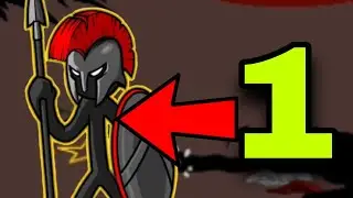 Defeating the final boss with only One gladiator | Stick War Legacy.