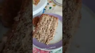 🎂Торт "Карамельная ночь" на свой день рождения. Проверка рецепта#shorts#хлебдома #печемдома