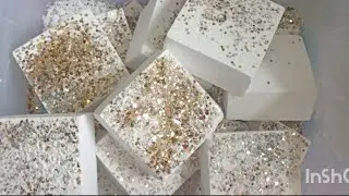 Mammal Strength Gym Chalk and glitters ⬜✨ #freshgymchalk #gymchalk #asmrsounds