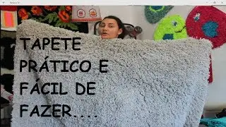 APRESENTAÇÃO DE UM TAPETE PRÁTICO E SUPER LINDO