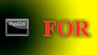 Как работать с циклом for в pascal gui