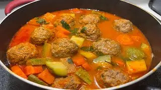 Albóndigas en caldillos de chipotle /receta mexicana 😋