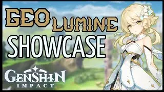 Genshin Impact | Geo-Lumine (MC) Showcase (All Skills + Combat)