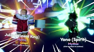 Evolving Julio And Yono in Anime Adventures | Anime Adventures