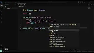 Tracking Daily User Click Statistics with DateTime Module