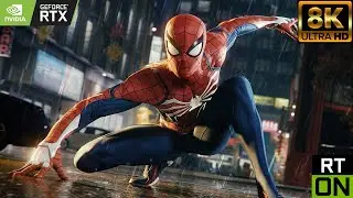 [8K] SPIDERMAN Remastered | RAY TRACING | RTX 4090 | Ultra Graphics Mod | Game Comparison - Download