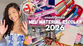 Buying my school supplies for 2026 🌟🩷🏫
