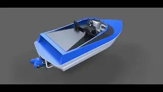 PREDATOR 360 mini jet boat