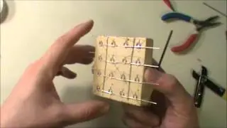 4X4X4 LED Cube Construction