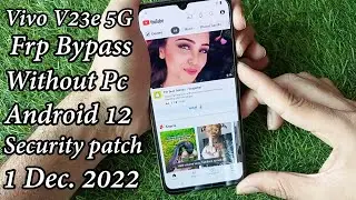 Vivo V23e 5G Frp Bypass Without Pc Final Method Working On All Latst Vivo Phones/All Vivo Frp bypass