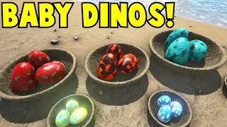 Baby Dinos! Ark Survival Evolved