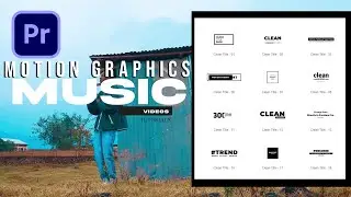 300 Text Animation In Premier Pro | Presets | Premier Pro Text Animation