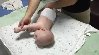 Общеукрепляющий массаж для грудничка. General strengthening massage for babies.