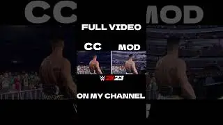 WWE 2K23: Community Creations Vs Pc Mods Comparison!