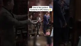 One of the saddest moments (via @UFC/TT) 