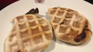 Waffle Iron Pizza & Bread - Can you really put pizza dough in a waffle iron?