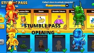 I completed Stumble Pass | Claiming rewards | Opening skin crates | Testing my luck | ft.Laksh #luck