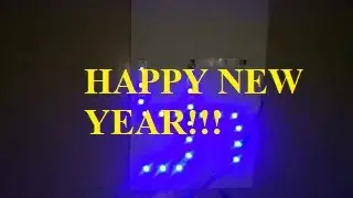 HAPPY NEW YEAR!!!! Swastika Sign using 555 timer and LED strip