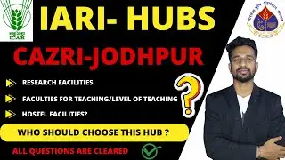 Facilities at IARI-Hub Jodhpur (CAZRI)|Fellowship details| Hostel facilities??Complete details