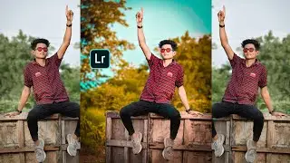 Lightroom photo editing||aqua and orange effect Lightroom photo editing||