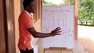 Determinant of a 3x3 matrix