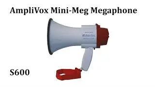 S600 Mini Meg 10 Watt Megaphone