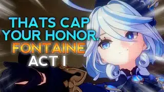 Fontaine Journey turned to CRIME JOURNEY [ Fontaine ACT 1 ] | Genshin Impact