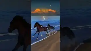 Лошадь это самое благородное и миролюбивое животное.