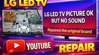 LG tv no sound problem || lg tv picture ok but no sound
