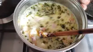 Ленивый сырный супчик.Без заморочек.Очень быстро готовится