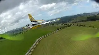 Freewing Avanti chase with Iflight Nazgul 5 V2
