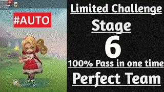 Lords Mobile Witch Doll Stage 6 Auto | Limited Challenge Stage 6 | Dark Disaster Stage 6 | Dec 2023