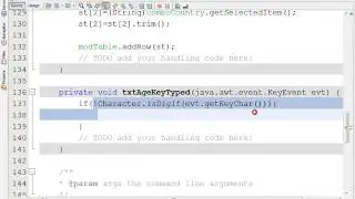 JAVA #28 SH6 add JTextField and JComboBox as the Cell of JTable