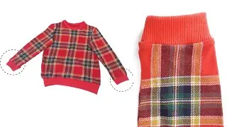 Simple sleeve cuff design and sewing / Sewing tips and tricks for beginners