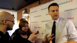 Навальный про Полтавченко: Он злодей