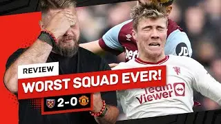Can Ten Hag Fix This? We Need A Cantona! | West Ham 2-0 Manchester United Reaction