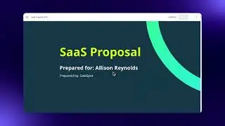 Introduction to Qwilr | Proposal Creation