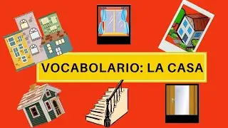 🏨🏡▶VOCABOLARIO SPAGNOLO i diversi tipi di EDIFICI e le PARTI della Casa.