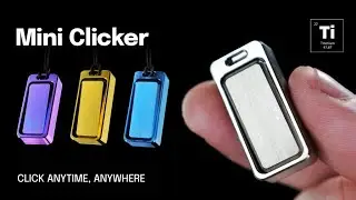 Now on Kickstarter: Mini Titanium Fidget Stress Reliever