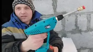 мойка аккумуляторная из али/ battery washer (глухих deaf)
