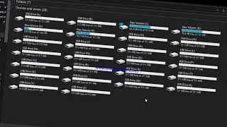Running out of drive letters in Windows 10