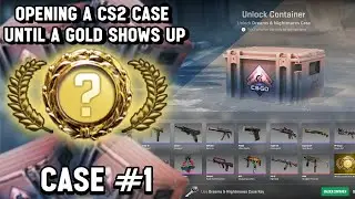 Opening A CS2 Case Until A Gold Shows Up | Case #1