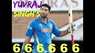 Yuvraj Singh 6 Sixes In 6 Balls HD  The cricket World 6 6 6 6 6 6