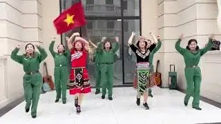 TỪNG XANH VANG TIẾNG TA LƯ - team Những người Lính, choreo Thuận Zilo - Sola Linedance cover