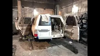 Пескоструй Nissan Safari Y61 "Порося" ч. 1