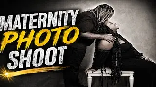 MATERNITY PHOTO SHOOT (behind the scenes)