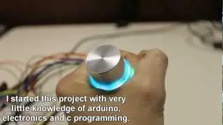 Arduino RGB LED Controller with illuminated tuning knobs (WIP)