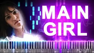 Charlotte Cardin - Main Girl | Synthesia Piano Tutorial